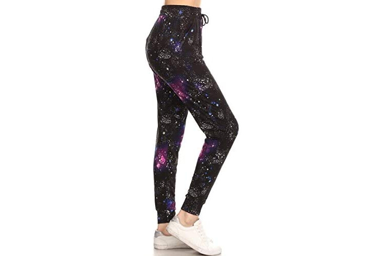 Leggings Depot Women's Relaxed-fit Jogger Track Cuff Sweatpants